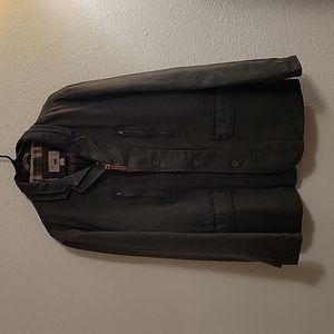 Dakota Grizzly Full-zip Jacket with Buttons - Army Green - XL